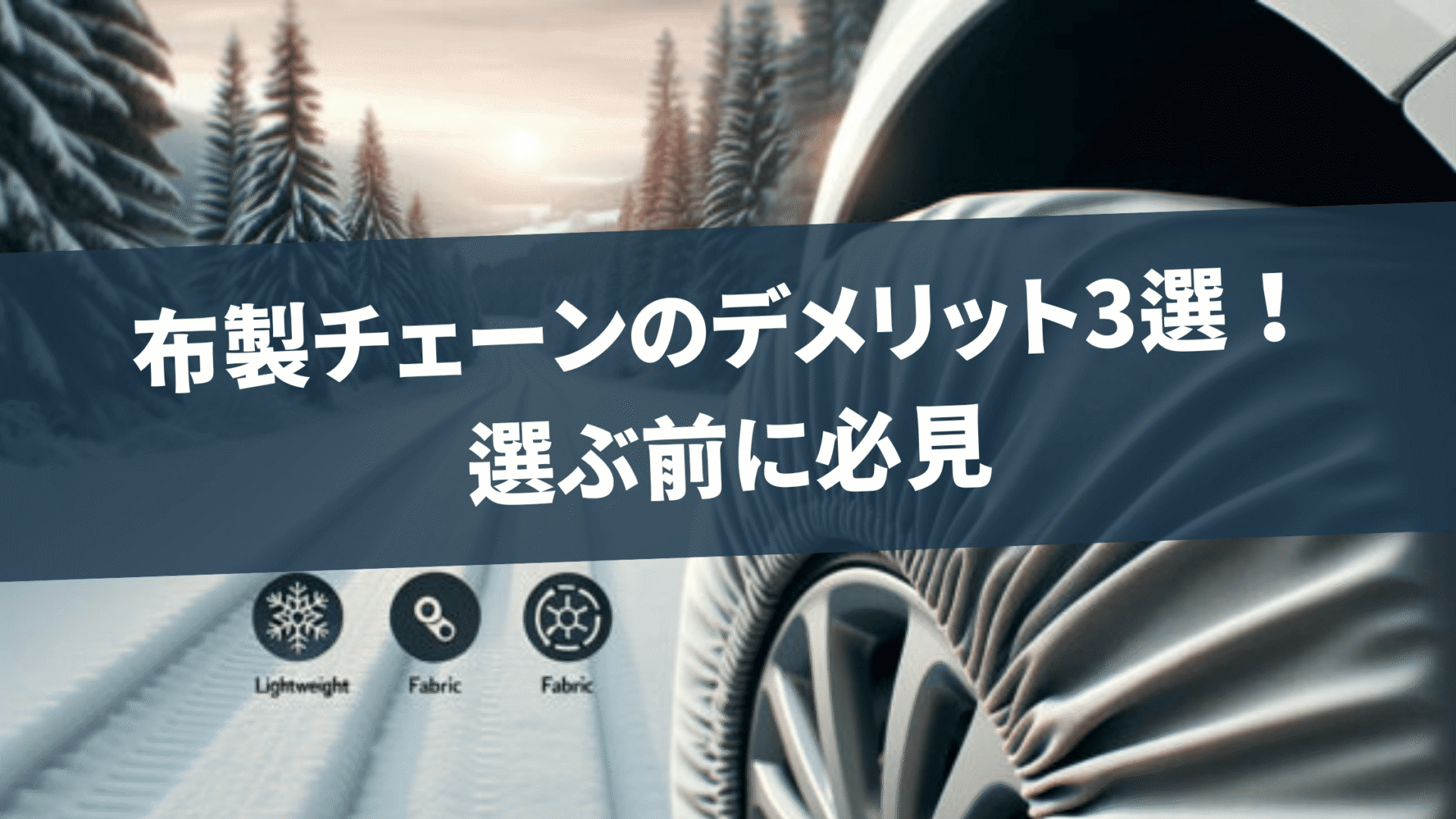 布製チェーンのデメリット3選！選ぶ前に必見