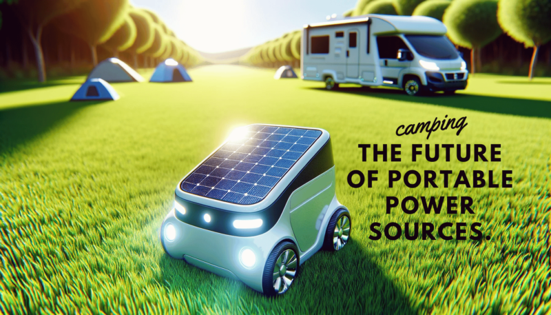 自走式ポータブルソーラーパネル充電機で変わる車中泊の未来