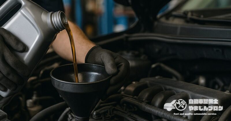 エンジンオイル交換費用（3千円～1万円程度）