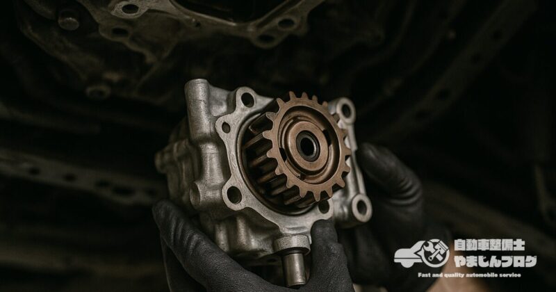 オイルポンプ交換費用（3万円～25万円程度）