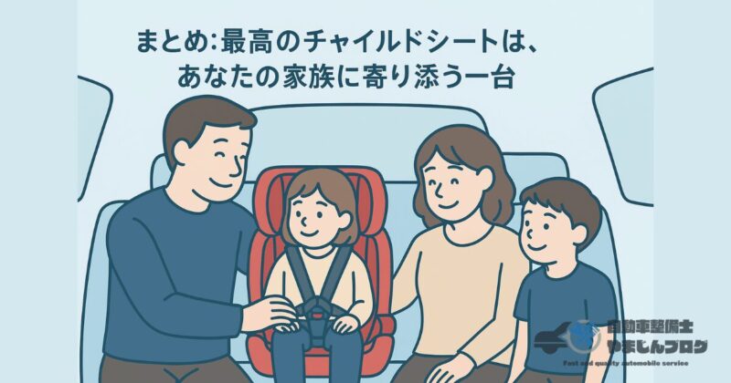 最高のチャイルドシートは、あなたの家族に寄り添う一台