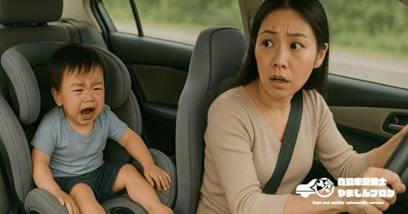 わき見運転や注意力散漫になり事故を誘発する
