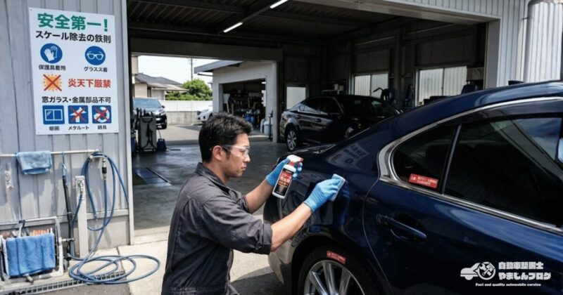 【安全第一】酸性ケミカルの力を100%引き出すための、正しい準備と作業環境