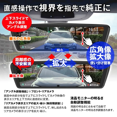 MDR-C003X無段階ズーム機能